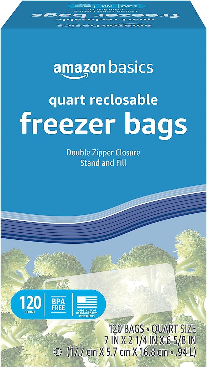 Freezer Quart Bags – Preserve Freshness with Ease!