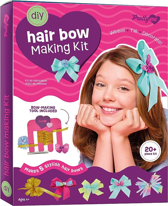 Unleash Creativity with the Hair Bow Making Kit for Girls